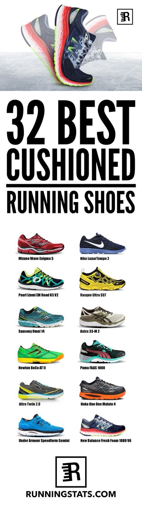 best cushioned running shoes
